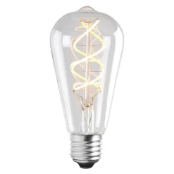 Övriga Lamptillbehör|Ljuskällor-Globen Lighting Globen E27 LED soft filament, 6,4 cm