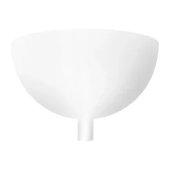 Övriga Lamptillbehör-Globen Lighting takkopp rundad, Vit