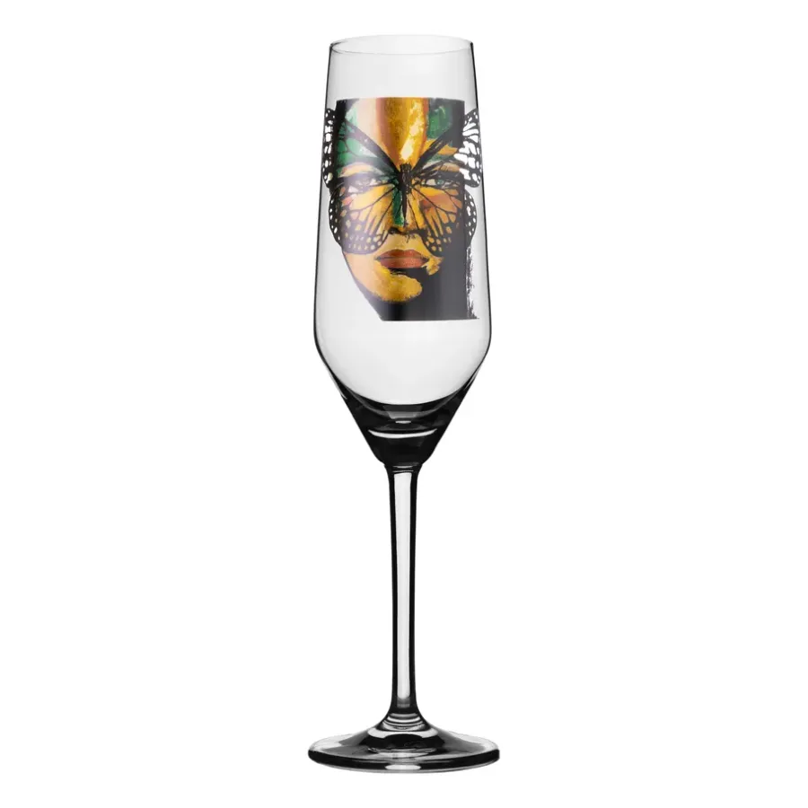 Golden Butterfly champagneglas 30 cl, Clear^Carolina Gynning Online