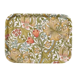 Brickor-Klippan Yllefabrik Golden Lily liten bricka 20x27 cm, Multi