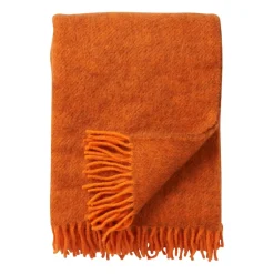 Gotland ullpläd 130x200 cm, Orange^Klippan Yllefabrik Best