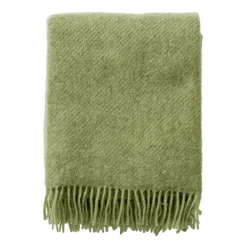 Ullplädar & Ullfiltar-Klippan Yllefabrik Gotland ullpläd 130x200 cm, Pear