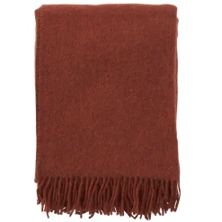 Gotland ullpläd 130x200 cm, Rust^Klippan Yllefabrik Sale
