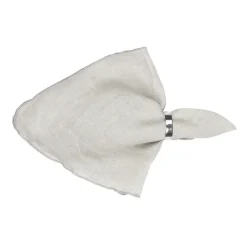Gracie linneservett, off-white^Broste Copenhagen New