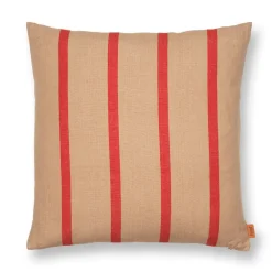 Grand kudde 50x50 cm, Camel-red^Ferm Living Sale