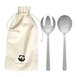 Salladsbestick-Kay Bojesen Grand Prix salladsbestick 18,5 cm 2 delar, Matte steel