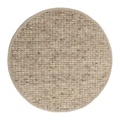 Jutemattor|Runda Mattor-Tisca Greenland Swift round matta, Macchiato nr. 125, Ø170 cm