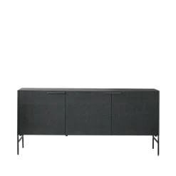 Sideboards & Skänkar|Sideboards & Skänkar-Kristina Dam Studio Grid sideboard, black