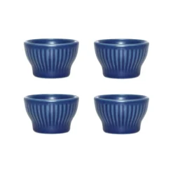Groovy äggkopp 4-pack, Blue stoneware^Aida Sale