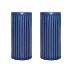 Groovy salt- och pepparkar, Blue stoneware^Aida