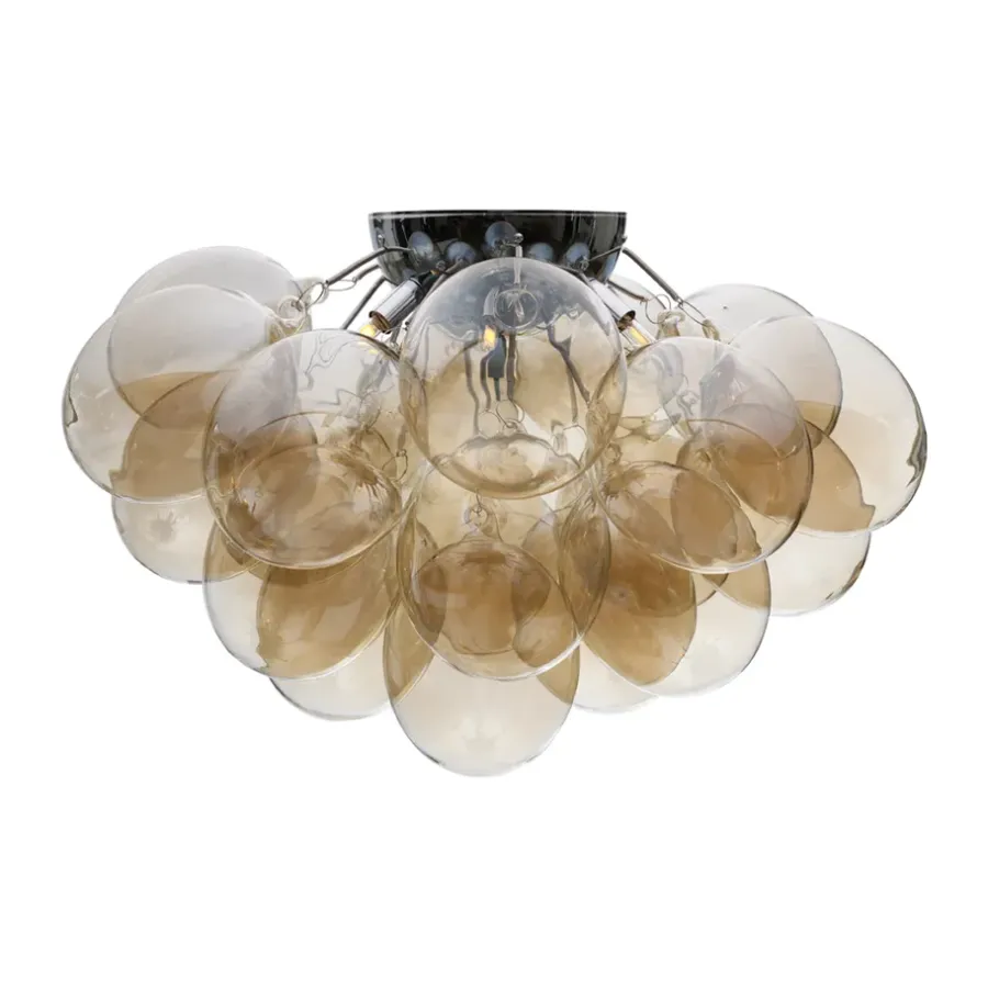 Barnlampor-By Rydéns Gross plafond Ø70 cm, Amber