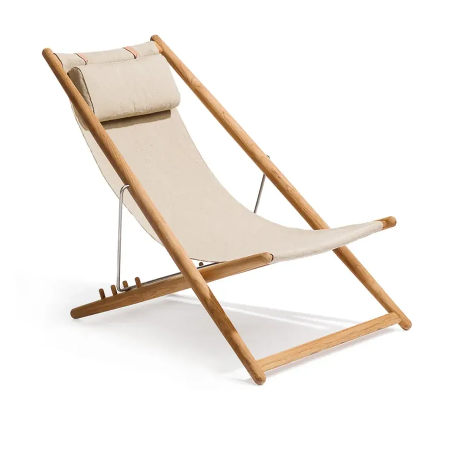 H55 vilstol teak, Beige^Skargaarden Clearance