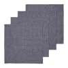 Hale servett 4-pack, Indigo blue, 35x35 cm^Ferm Living Clearance