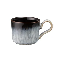 Glöggmuggar|Espressokoppar-Denby Halo brew espressokopp 10 cl, Blå-grå-svart