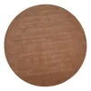 Runda Mattor-Linie Design Halo Cloud ullmatta rund, Amber, Ø250 cm
