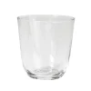 Dricksglas-Broste Copenhagen Hammered dryckesglas 33,5 cl, Klar