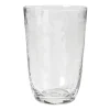 Dricksglas-Broste Copenhagen Hammered dryckesglas 50 cl, Klar