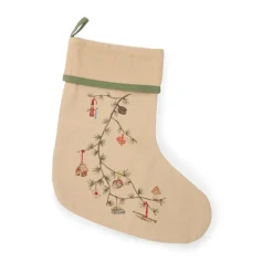 Juldekorationer & Julpynt-Kähler Hammershøi Christmas Julstrumpa, Beige