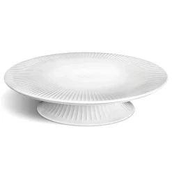 Hammershøi tårtfat på fot Ø30 cm, vit^Kähler Hot