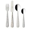 Barnbestick|Bestickset-Villeroy & Boch Happy as a Bear barnbestick 4 delar, Rostfritt stål