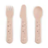 Barnbestick-Done by deer Happy Dots foodie bestickset 3 delar, Powder