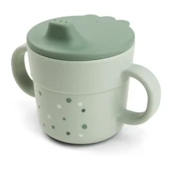 Happy Dots foodie pipmugg 21,5 cl, Green^Done by deer Sale