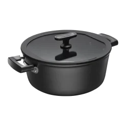 Grytor-Fiskars Hard Face gryta med lock Ceratec Superior, 5 L