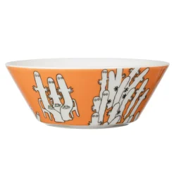 Muminskålar-Moomin Arabia Hattifnattarna Muminskål, orange