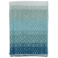 Barnfiltar|Barnfiltar-Klippan Yllefabrik Havanna barnfilt 90x130 cm, Aqua multi