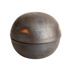 Dekorationsskålar-MUUBS Hazel bonbonjär M, Brun