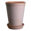 Trädgårdsdetaljer & Tillbehör·Utekrukor|Utekrukor-Bergs Potter Helena kruka hög Ø14 cm, Rosa