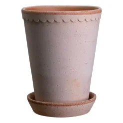 Trädgårdsdetaljer & Tillbehör·Utekrukor|Utekrukor-Bergs Potter Helena kruka hög Ø14 cm, Rosa