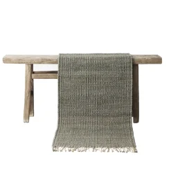 Gångmattor-Tell Me More Hemp matta grå, 80x150 cm