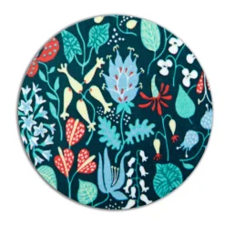 Grytunderlägg-Opto Design Herbarium blå grytunderlägg, Ø 21 cm