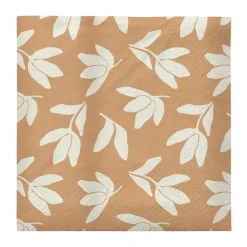 Herbert pappersservetter 33x33 cm 20-pack, Cinnamon sand-off white^Broste Copenhagen Discount