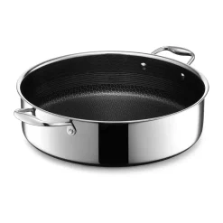 Traktörpannor & Sauteuser-Hexclad hybrid traktörpanna 6,6 L, Silver