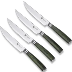 köttknivar 4-pack 13 cm, Grön^Hexclad