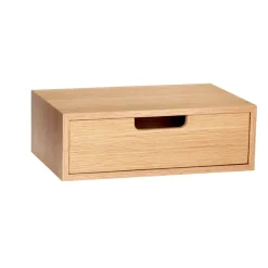 Boxar & Askar-Hübsch Hide förvaringslåda, Ek