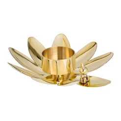 Hilke X Mumin Lilla My ljusstake, Mässing^Hilke Collection Hot