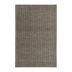 Ullmattor-Scandi Living Hill ullmatta, Vit-brun, 200x300 cm