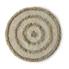 Runda Mattor|Badrumsmattor-HKliving HK Living badrumsmatta Ø80 cm, Cream