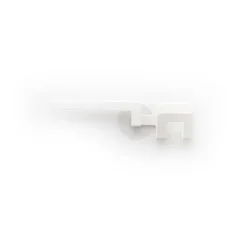 Hållare för disktrasa och disksvamp sugpropp, Vit^Bosign New