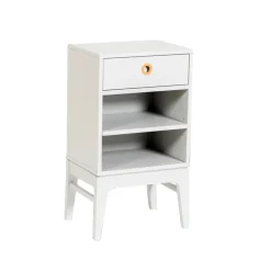 Höllviken sängbord, ljusgrå, 1 låda^Mavis Sale