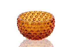 Dessertskålar-Anna Von Lipa Hobnail Tapas Skål 11,5 cm, Amber