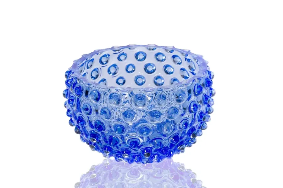 Hobnail Tapas Skål 11,5 cm, Light blue^Anna Von Lipa Online