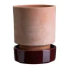 Hoff kruka, Ø18 cm, Raw Rosa-Deep Burgundy^Bergs Potter Online