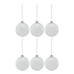 Holiday julgranskula 6-pack, White^Scandi Living Discount