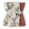 Honeysuckle Muslin filt liten 2 delar, 60x60 cm^Garbo&Friends Discount