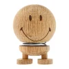 Träfigurer-Hoptimist Smiley S figur, Raw oak