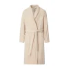 Morgonrockar & Badrockar-Lexington Hotel Velour morgonrock L, Beige